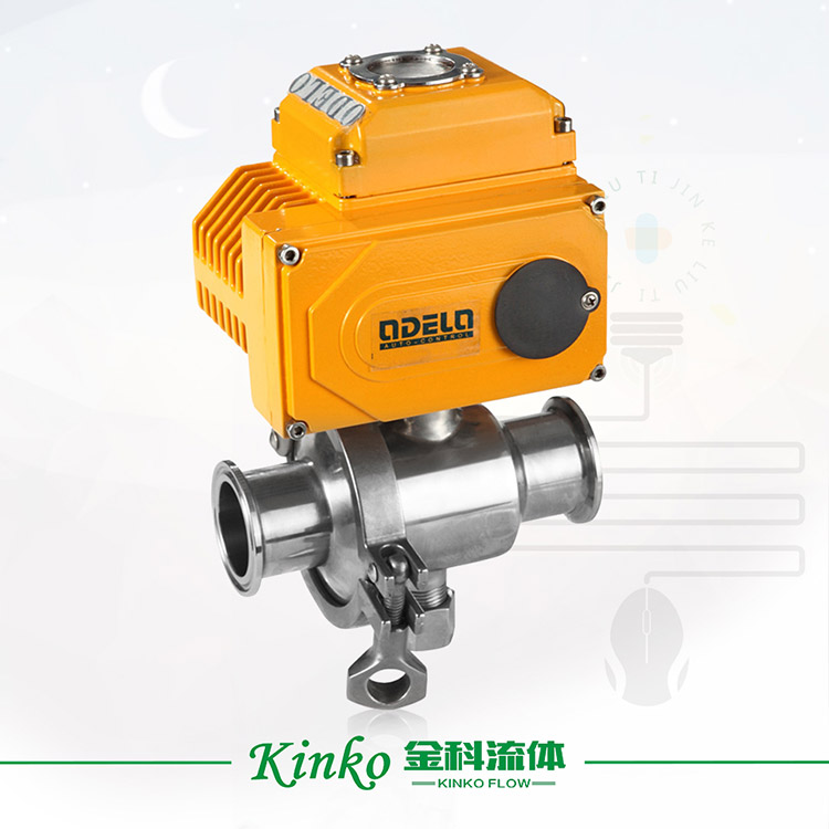 Electric quick-install ball valve