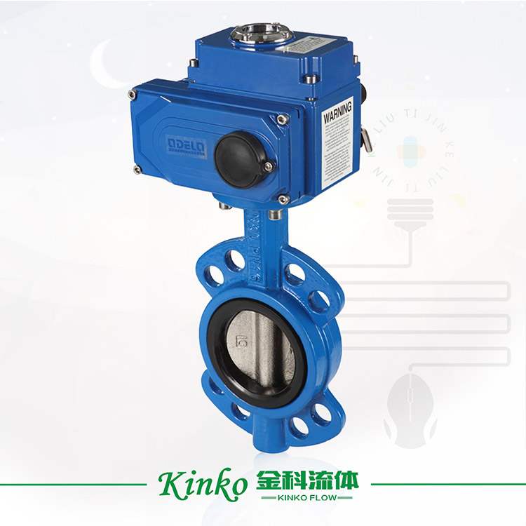 Electric gate-type butterfly valve