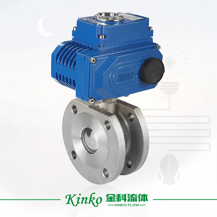 Electric Italian thin-walled ball valve