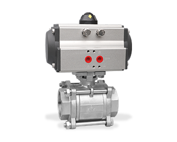 Pneumatic ball valve