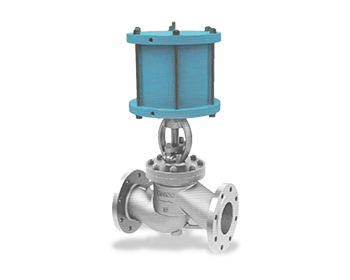 Pneumatic globe valve