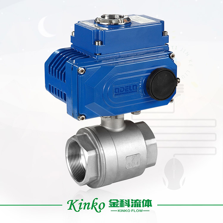 Electric 2PC ball valve